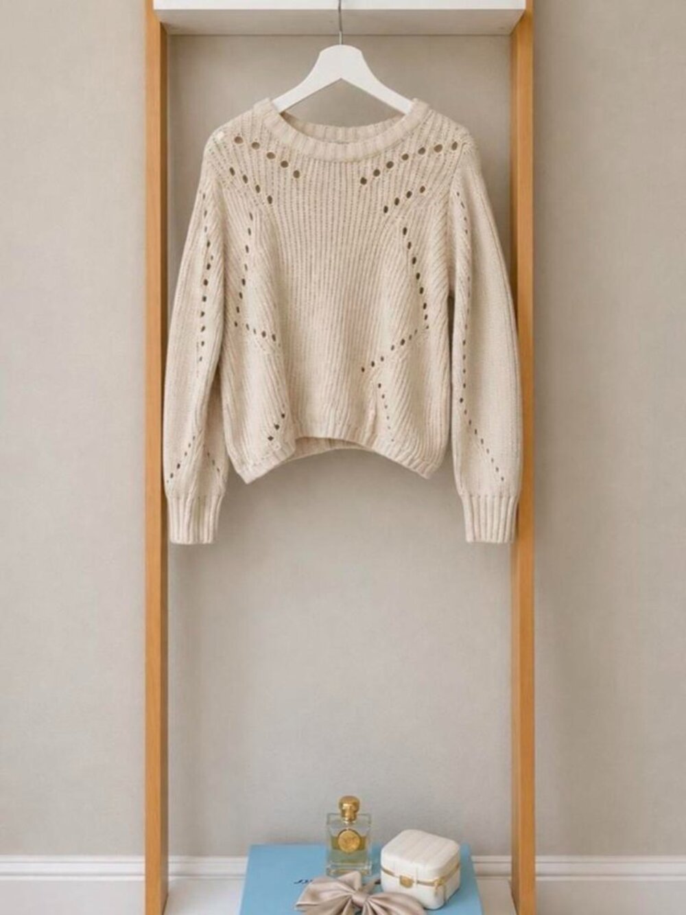 Y.A.S Cable knit sweater